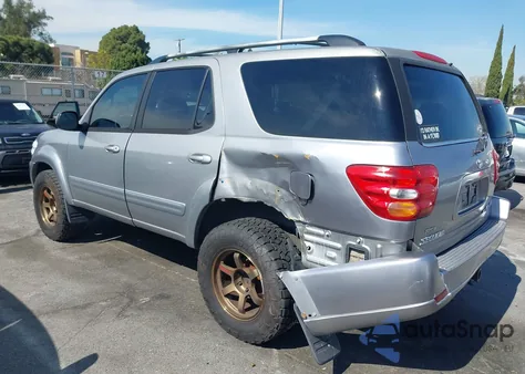 2003 Toyota Sequoia Sr5 V8 z USA, uszkodzony, nr VIN 5TDBT44A43S203808